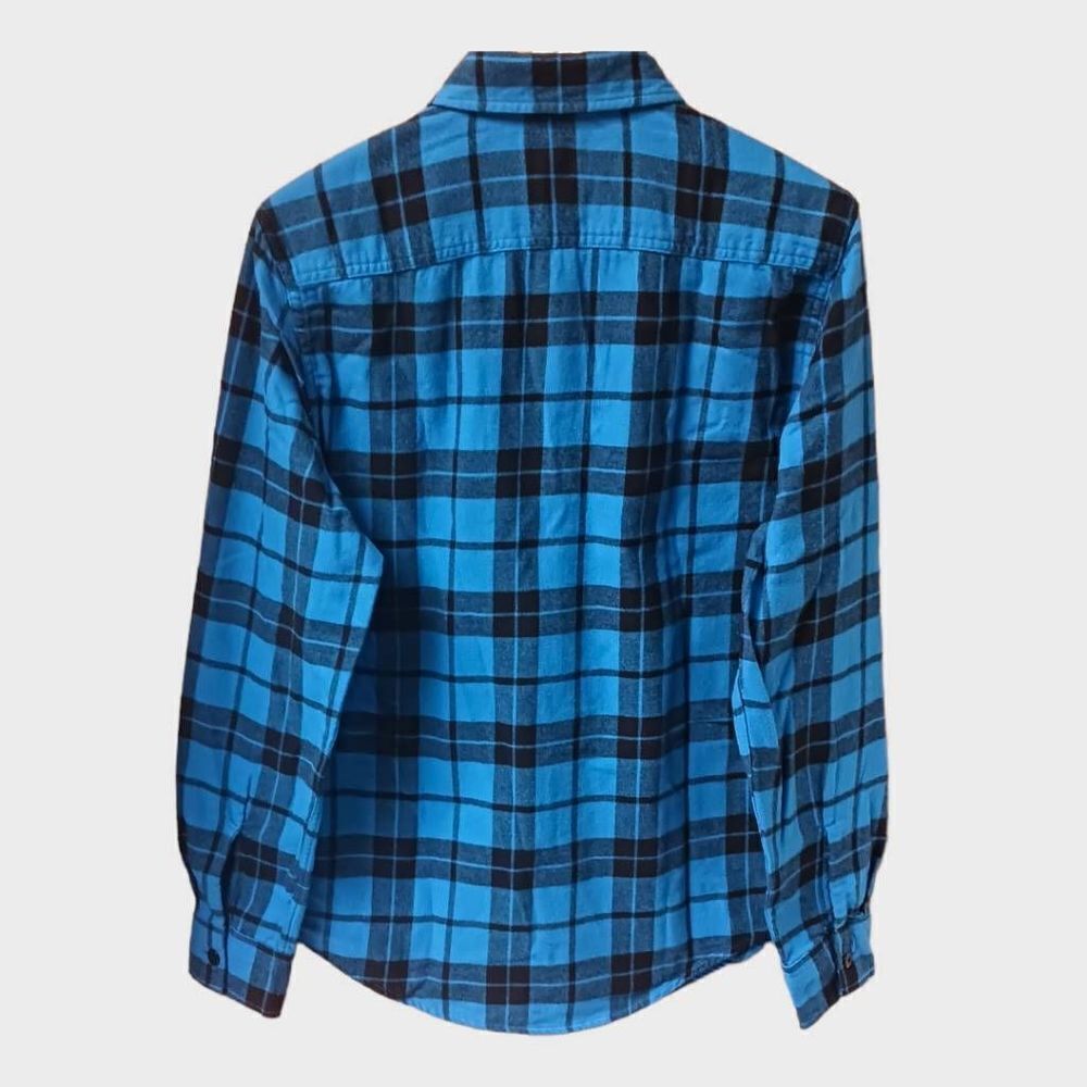 AMERICAN EAGLE Women's Soft Long sleeve Plaid Shirt. - Picture 9 of 15